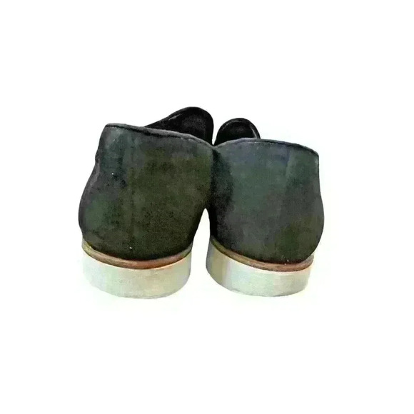 Via Spiga Sz 7 Suede Tassle Loafers Dark Academia Preppy Office Comfort - Picture 6 of 12